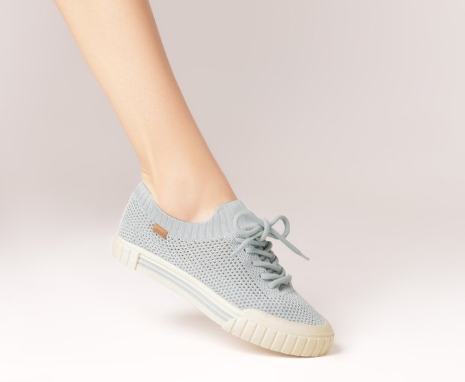 Tênis Knit Alê Azul