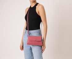 Bolsa Tiracolo Média Clássica Vermelho