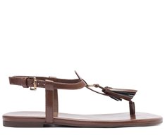 Rasteira Slim Detalhe Marrom Cinammon