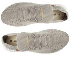 Tênis Sporty Knit Sola Estruturada Cinza