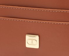 Porta Cartão Pequeno Marrom