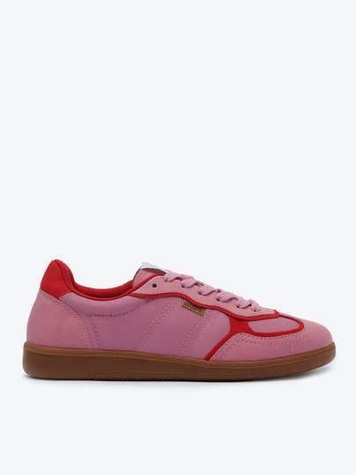Tênis A25 Rosa Chiclete e Vermelho