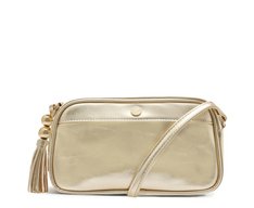 Bolsa Tiracolo Média Maxi Barbicacho Dourada