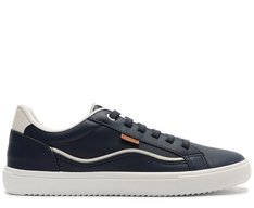 Tênis Detalhe Onda Branco Azul