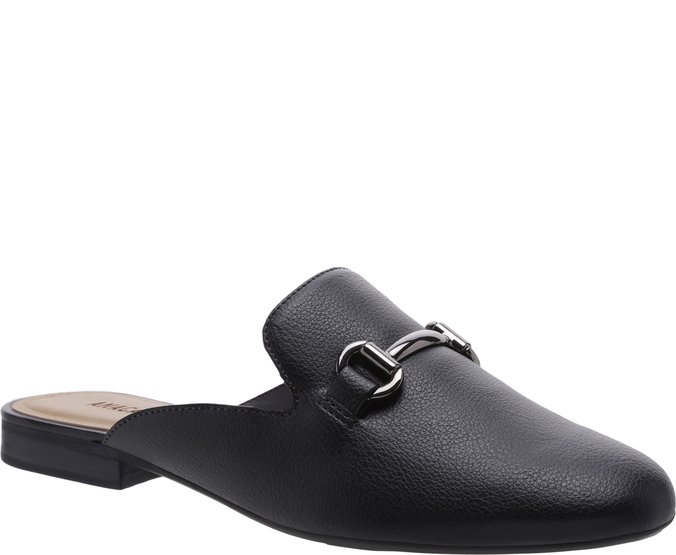 Mule bico shop arredondado