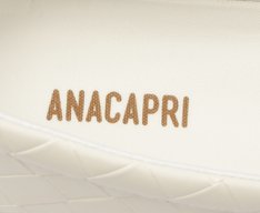 Tênis Slip On Sola Alta Texturas Branco
