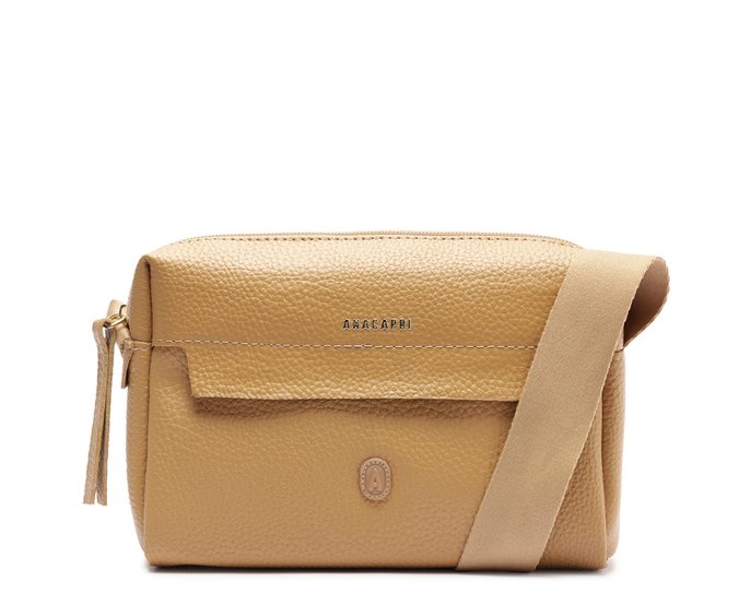 Bolsa Tiracolo Média Color Bege