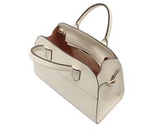 Bolsa Tote Grande Zíper Helena Branca