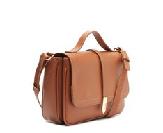 Bolsa Tiracolo Média Divisórias Vitória Marrom