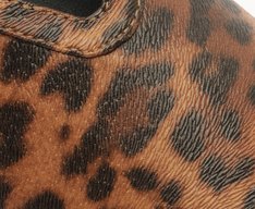Sapatilha Tira Dupla Fivelas Megan Animal Print