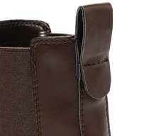 Bota Cano Curto Chelsea Marrom