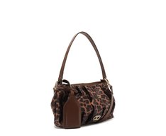 Bolsa Tiracolo Média Bag Charm Animal Print