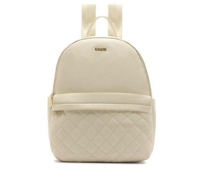 Mochila Grande Zíper Branca