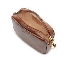 Bolsa Tiracolo Pequena Essencial Marrom Nero