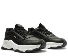 Tênis Chunky Estruturado Preto