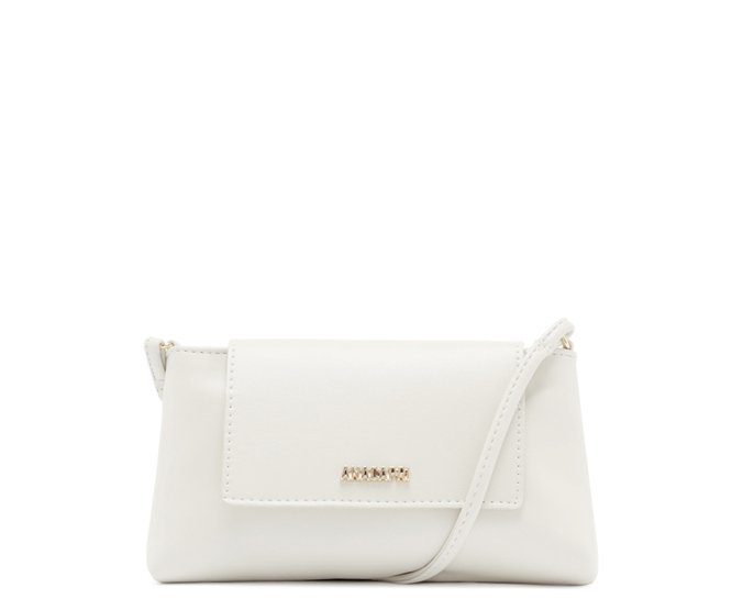 Bolsa Tiracolo Pequena Envelope Branca