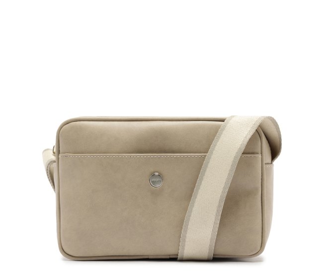 Bolsa Tiracolo Pequena Duetto Branca