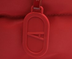 Bolsa Shopping Grande Nylon Fluffy Vermelha
