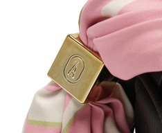 Bolsa Tiracolo Média Baguete Assimétrica Preta