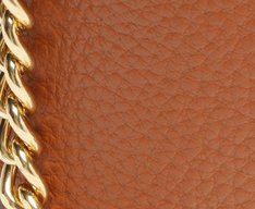 Necessaire Chaveiro Corrente Marrom