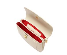 Bolsa Tiracolo Pequena Aurora Branca