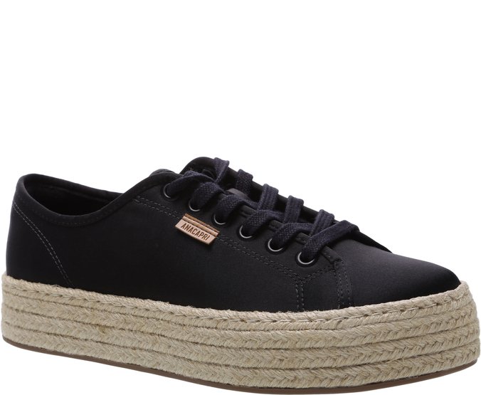 tênis anacapri flatform corda