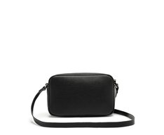 Bolsa Tiracolo Pequena Retangular Preta