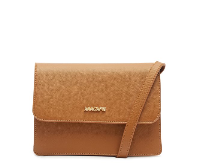 Bolsa Tiracolo Pequena Seiva Marrom