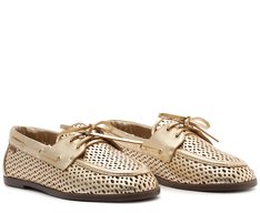 Mocassim Laço Ana Dourado