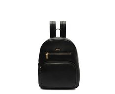 Mochila Média Multi Bolsos Preta