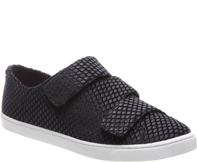 tenis com velcro feminino preto