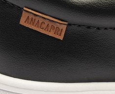 Tênis Slip On Elástico New Preto