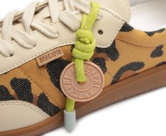 Tênis Chuteira Detalhe Custom Onça Animal Print