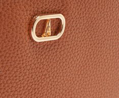 Bolsa Tiracolo Média Floater Gorgurão Marrom