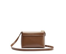 Bolsa Tiracolo Pequena Com Pouch Marrom