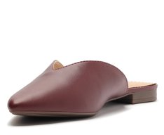 Mule Bico Fino Roxa