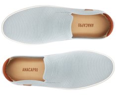 Tênis Slip On Knit Riscado Azul