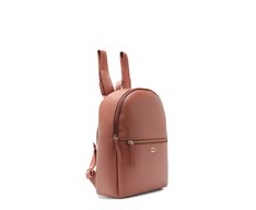 Mochila Média Zíper Frontal Rosa