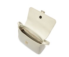 Bolsa Tiracolo Média Tressê Veneta Branca