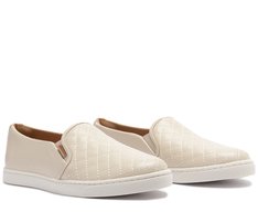 Tênis Slip On Matelassê Branco