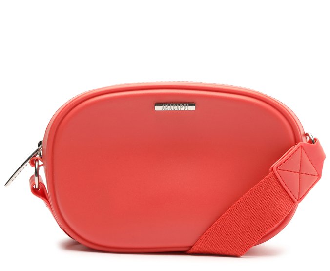 Bolsa Tiracolo Média PVC Laranja