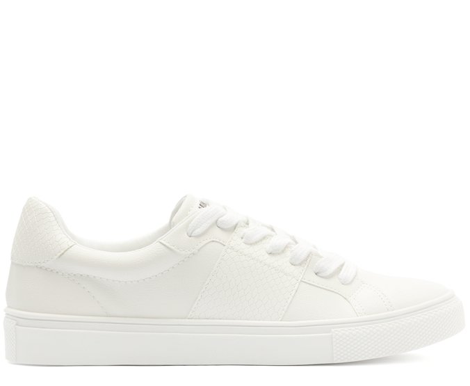 Tênis Faixa Lateral Snake Branco
