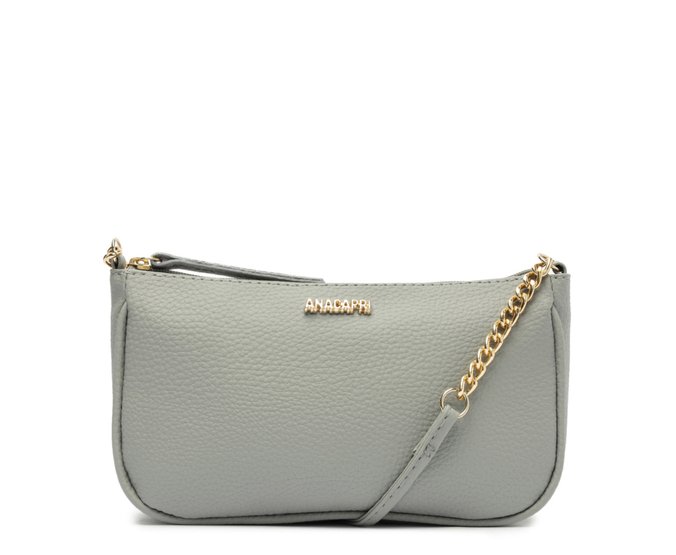 Bolsa Tiracolo Média Snake Azul
