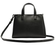 Bolsa Tote Grande Chaveiro Removível Preta