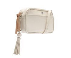 Bolsa Tiracolo Média Maxi Barbicacho Branca