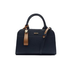 Bolsa Tote Média Estruturada Bag Charm Preta