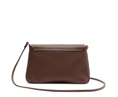 Bolsa Tiracolo Média Dome Marrom