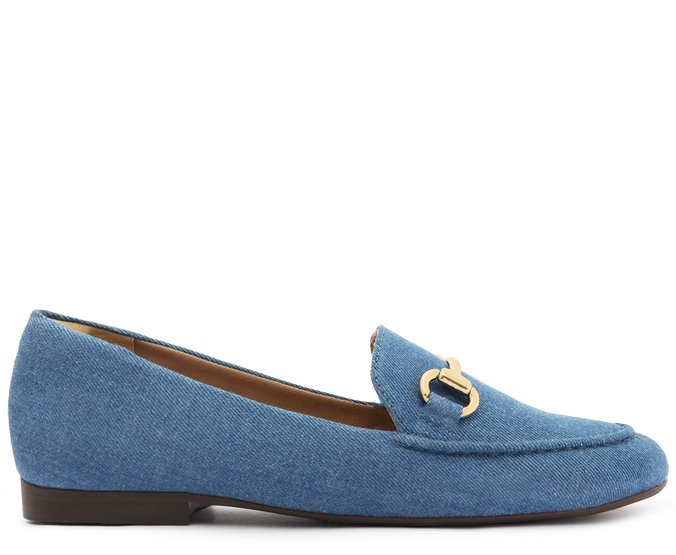 Mocassim Bridão Essencial Azul