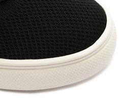 Tênis Knit Sola Alta Gorgurão Preto