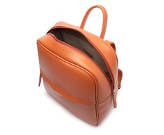 Mochila Média Zíper Básica Laranja